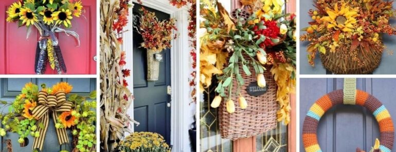 DIY Fall Front Door Decor Ideas