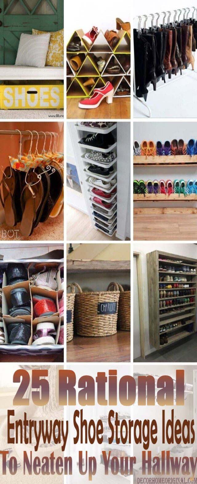 25 Rational Entryway Shoe Storage Ideas To Neaten Up Your Hallway ...