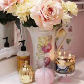 fall bathroom decor ideas 18